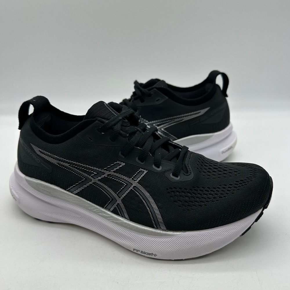 Asics 1012B670 Womens 8.5 Gel-Kayano 31 Stability Trainers Black Running Shoes